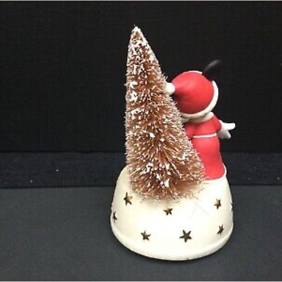 Mickey Mouse Disney Snowbabies Department 56 Carols Music Box TESTED WORKS - Picture 2 of 3